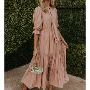Roolee Fiora Ruffle Maxi